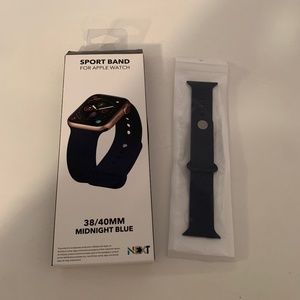 Apple Watch Sport Band Midnight Blue